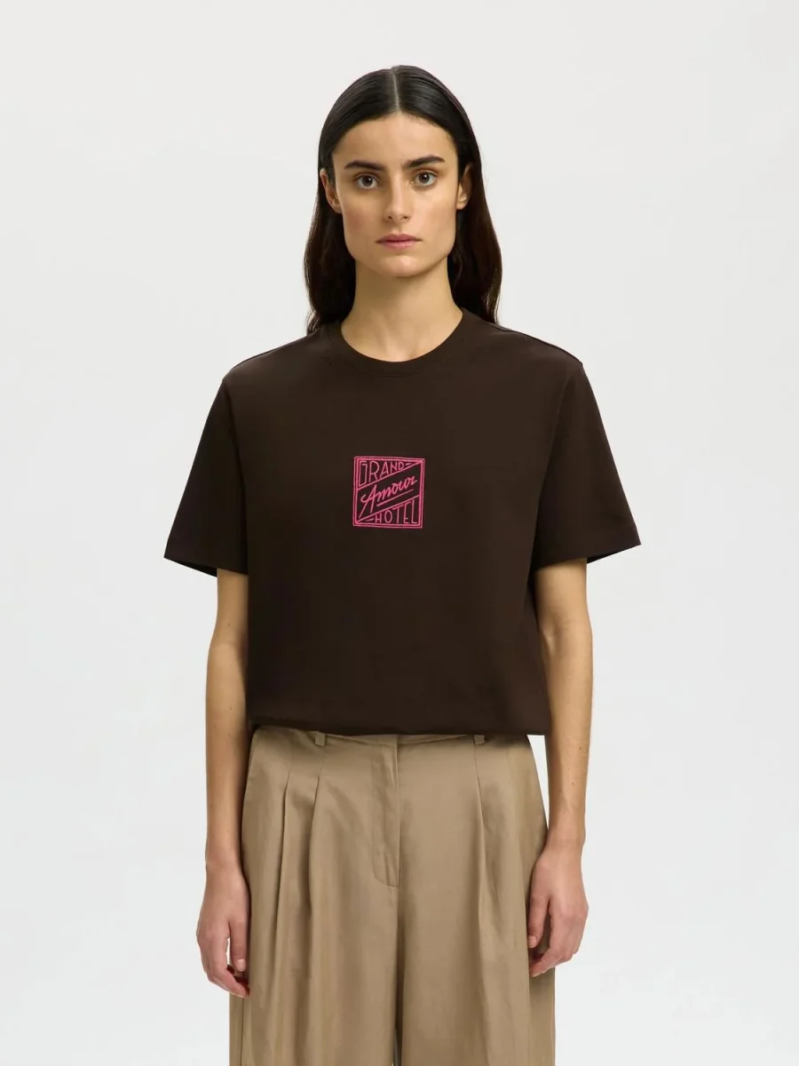 Slfrelaxed Brook Ss Hotel Amour Tee