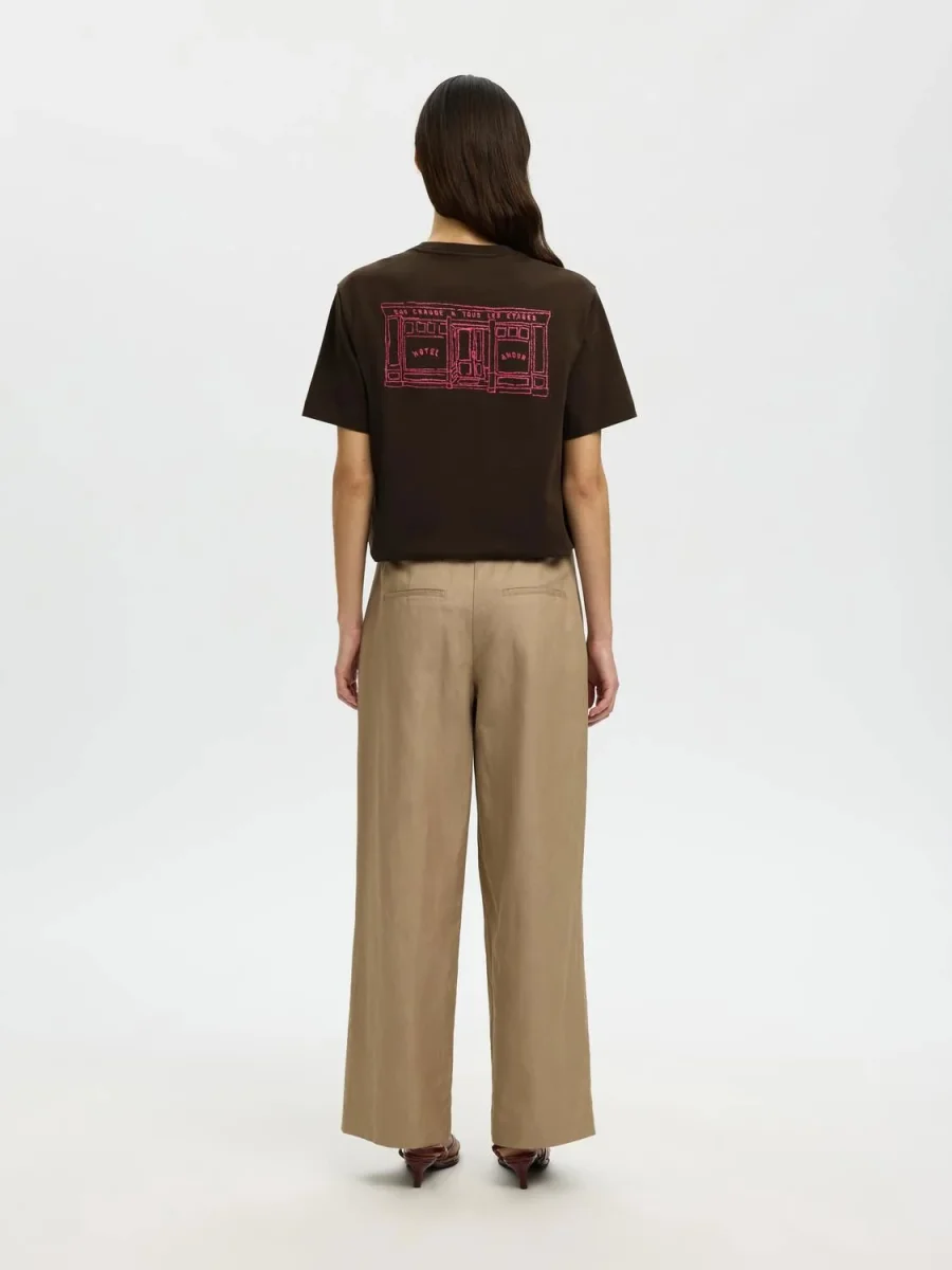Slfrelaxed Brook Ss Hotel Amour Tee - Image 4