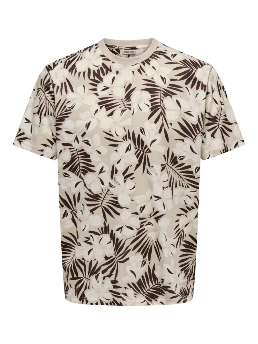 Onsperry Life Reg Leaf Aop Ss Tee - Image 2
