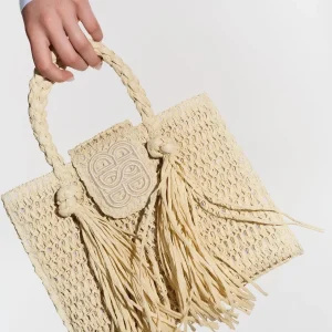 Sigrid Straw Bag