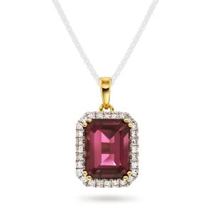 Anheng i gull med Diamant - EC Design