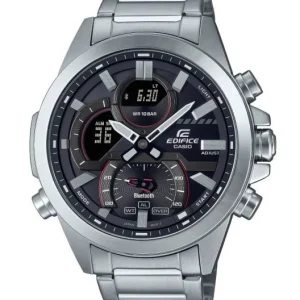 Casio Edifice ECB-30D Herreklokke i Stål - Bluetooth