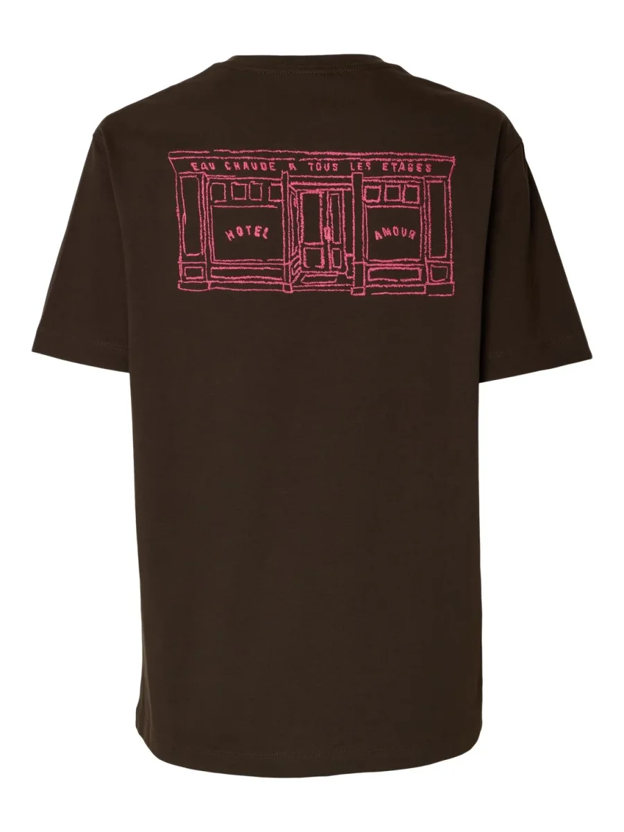 Slfrelaxed Brook Ss Hotel Amour Tee - Image 6