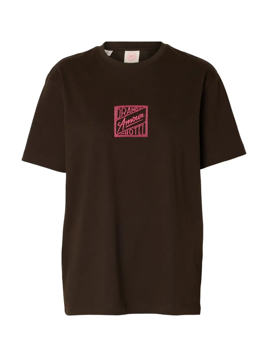 Slfrelaxed Brook Ss Hotel Amour Tee - Image 5