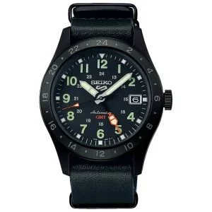 Seiko 5 Sports GMT Herreklokke i Stål - Automatisk